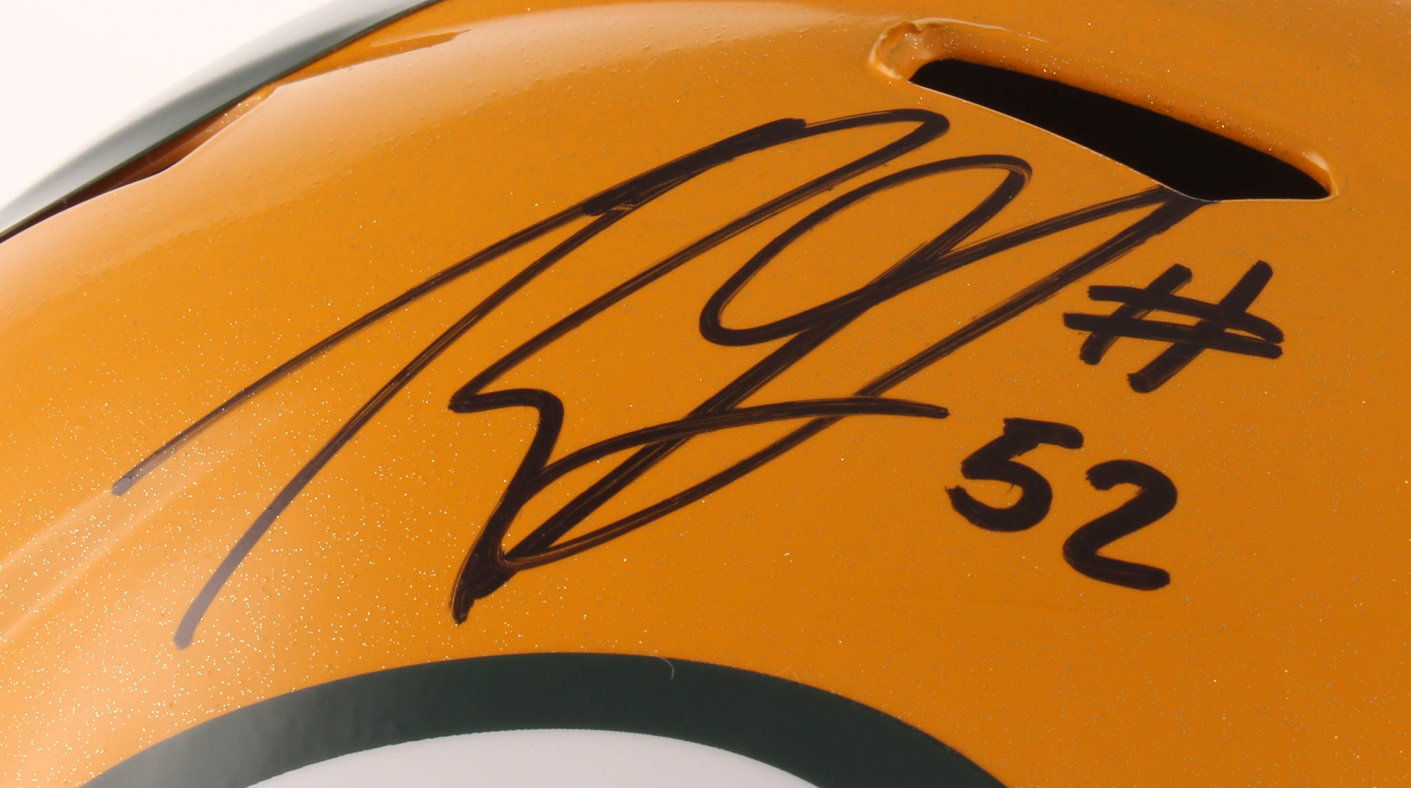 Rashan Gary Signed Green Bay Packers Full-Size Speed Helmet (Radtke COA) at PristineAuction.com Rashan Gary Signed Green Bay Packers Full-Size Speed Helmet (Radtke COA) at PristineAuction.com