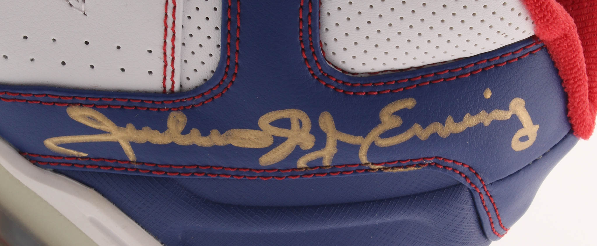 Julius "Dr. J" Erving Signed Vintage Converse Basketball Shoe with Display Case (PSA COA) at PristineAuction.com Julius "Dr. J" Erving Signed Vintage Converse Basketball Shoe with Display Case (PSA COA) at PristineAuction.com