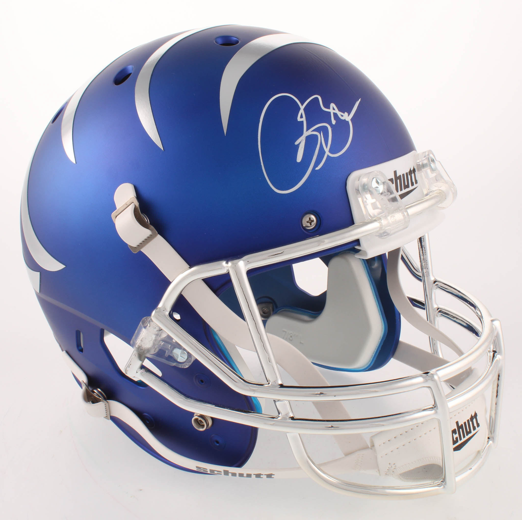 Isaac Bruce Signed Memphis Tigers Full-Size Helmet (Radtke COA) at PristineAuction.com Isaac Bruce Signed Memphis Tigers Full-Size Helmet (Radtke COA) at PristineAuction.com