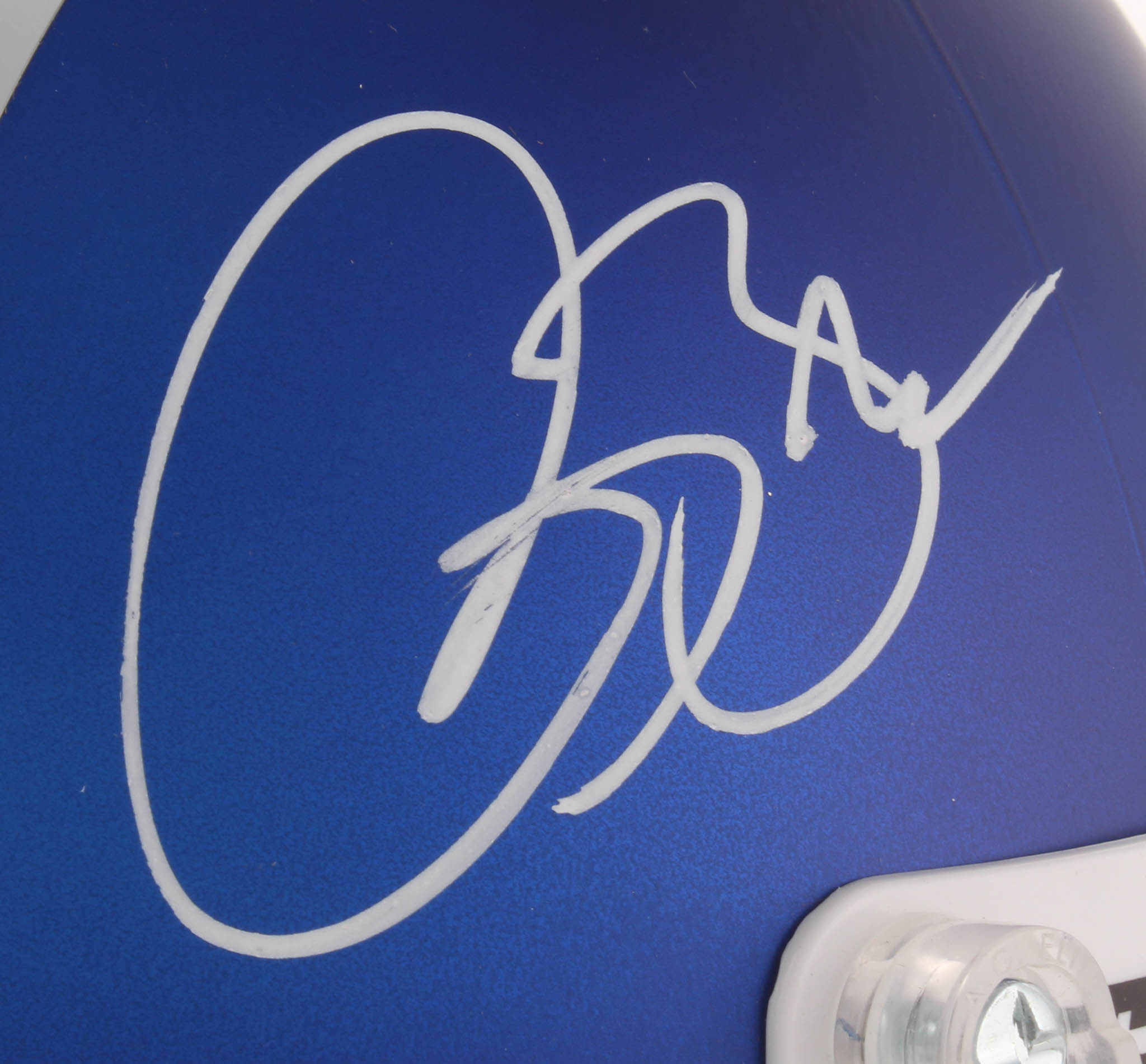 Isaac Bruce Signed Memphis Tigers Full-Size Helmet (Radtke COA) at PristineAuction.com Isaac Bruce Signed Memphis Tigers Full-Size Helmet (Radtke COA) at PristineAuction.com