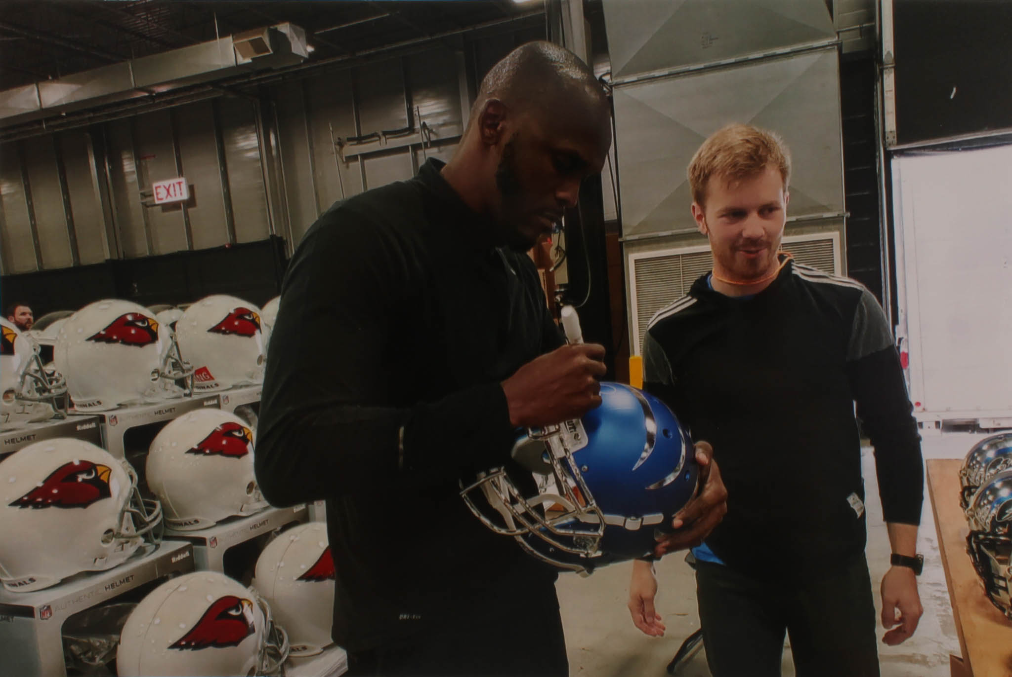 Isaac Bruce Signed Memphis Tigers Full-Size Helmet (Radtke COA) at PristineAuction.com Isaac Bruce Signed Memphis Tigers Full-Size Helmet (Radtke COA) at PristineAuction.com