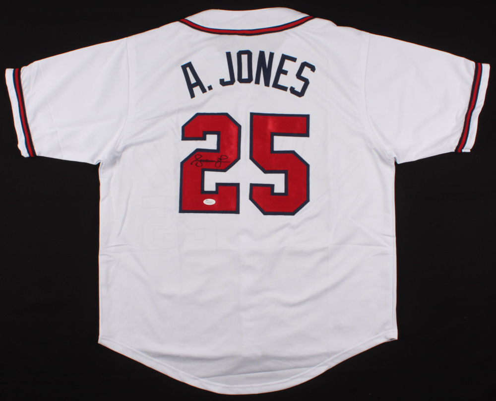 Andruw Jones Signed Jersey (JSA COA) at PristineAuction.com Andruw Jones Signed Jersey (JSA COA) at PristineAuction.com