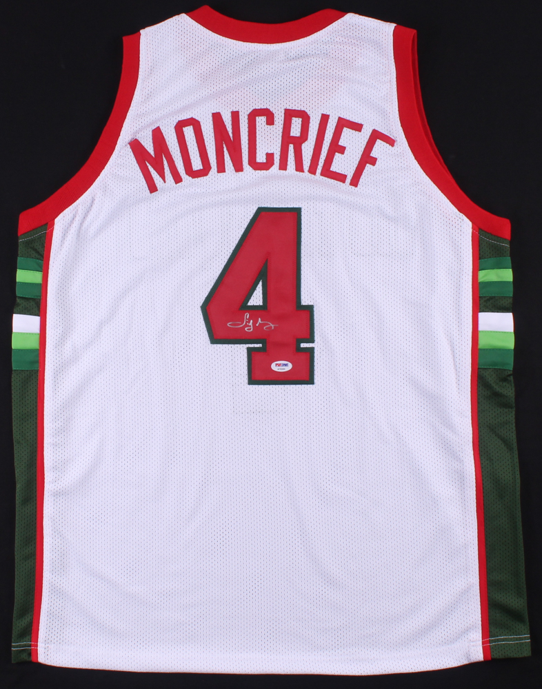 Sidney Moncrief Signed Jersey (PSA COA) at PristineAuction.com Sidney Moncrief Signed Jersey (PSA COA) at PristineAuction.com