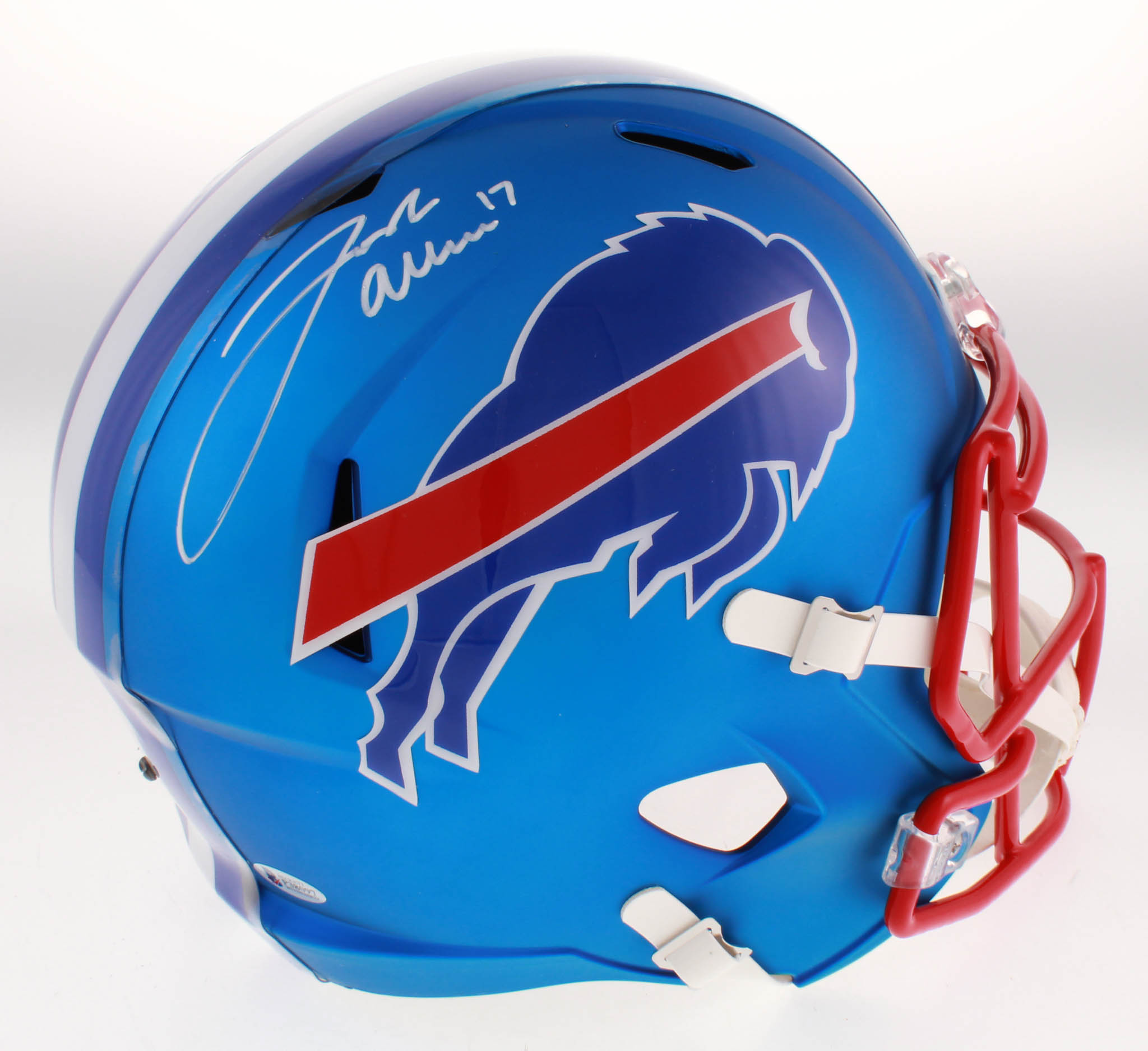 Josh Allen Signed Buffalo Bills Full-Size Speed Helmet (Beckett COA) at PristineAuction.com Josh Allen Signed Buffalo Bills Full-Size Speed Helmet (Beckett COA) at PristineAuction.com