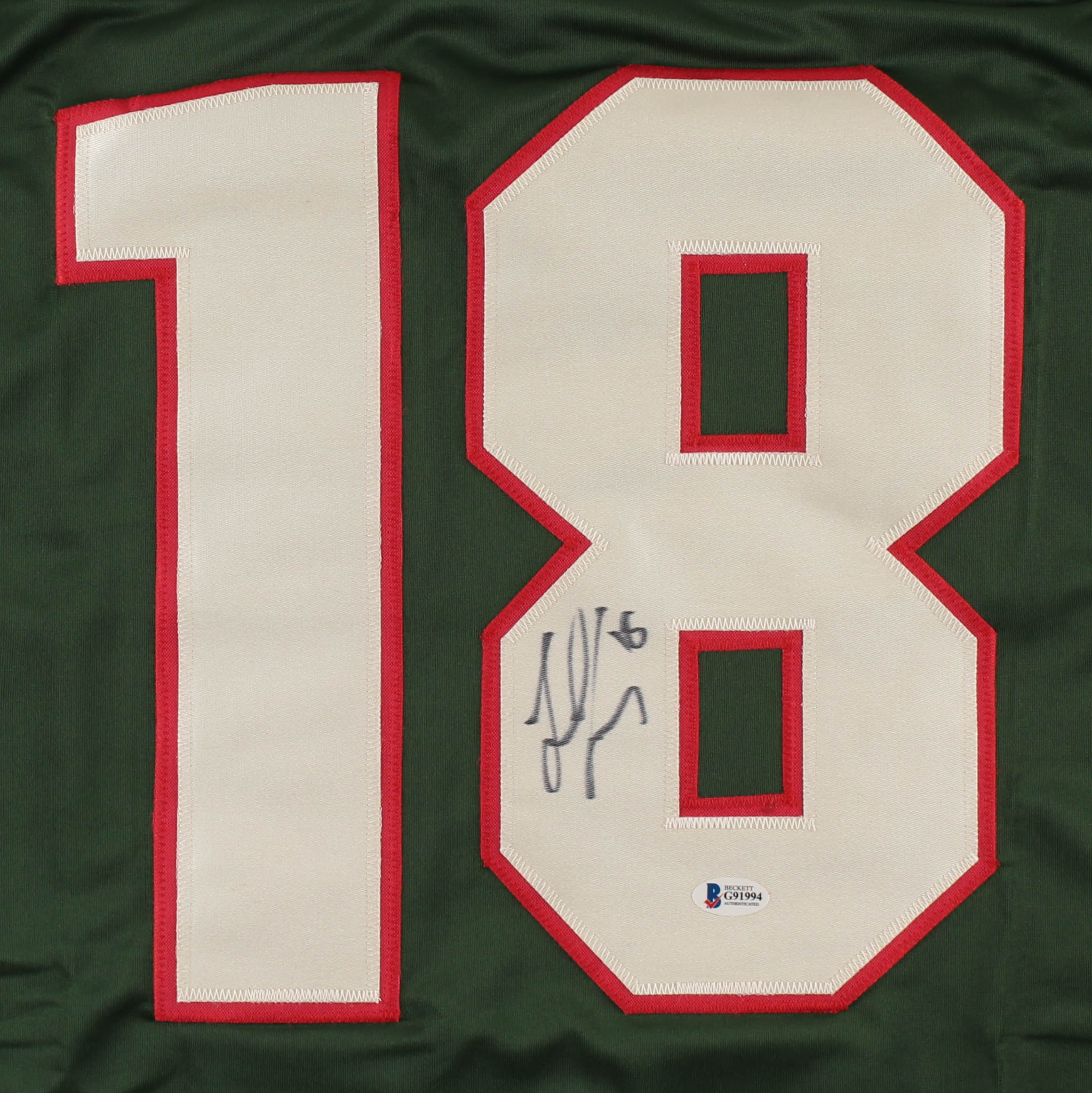 Jordan Greenway Signed Jersey (Beckett COA) at PristineAuction.com Jordan Greenway Signed Jersey (Beckett COA) at PristineAuction.com