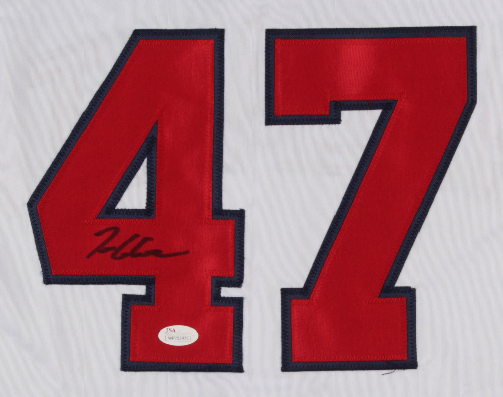 tom glavine autographed jersey