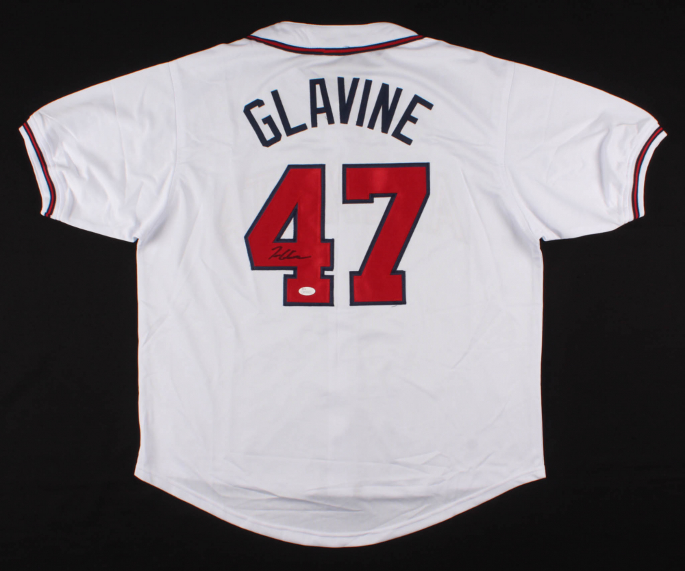 tom glavine autographed jersey