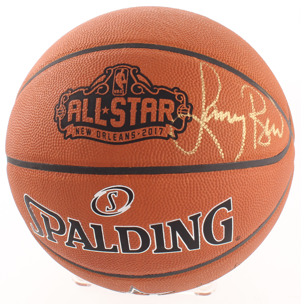 Larry Bird Signed 2017 NBA AllStar Official Game Ball Basketball (PSA