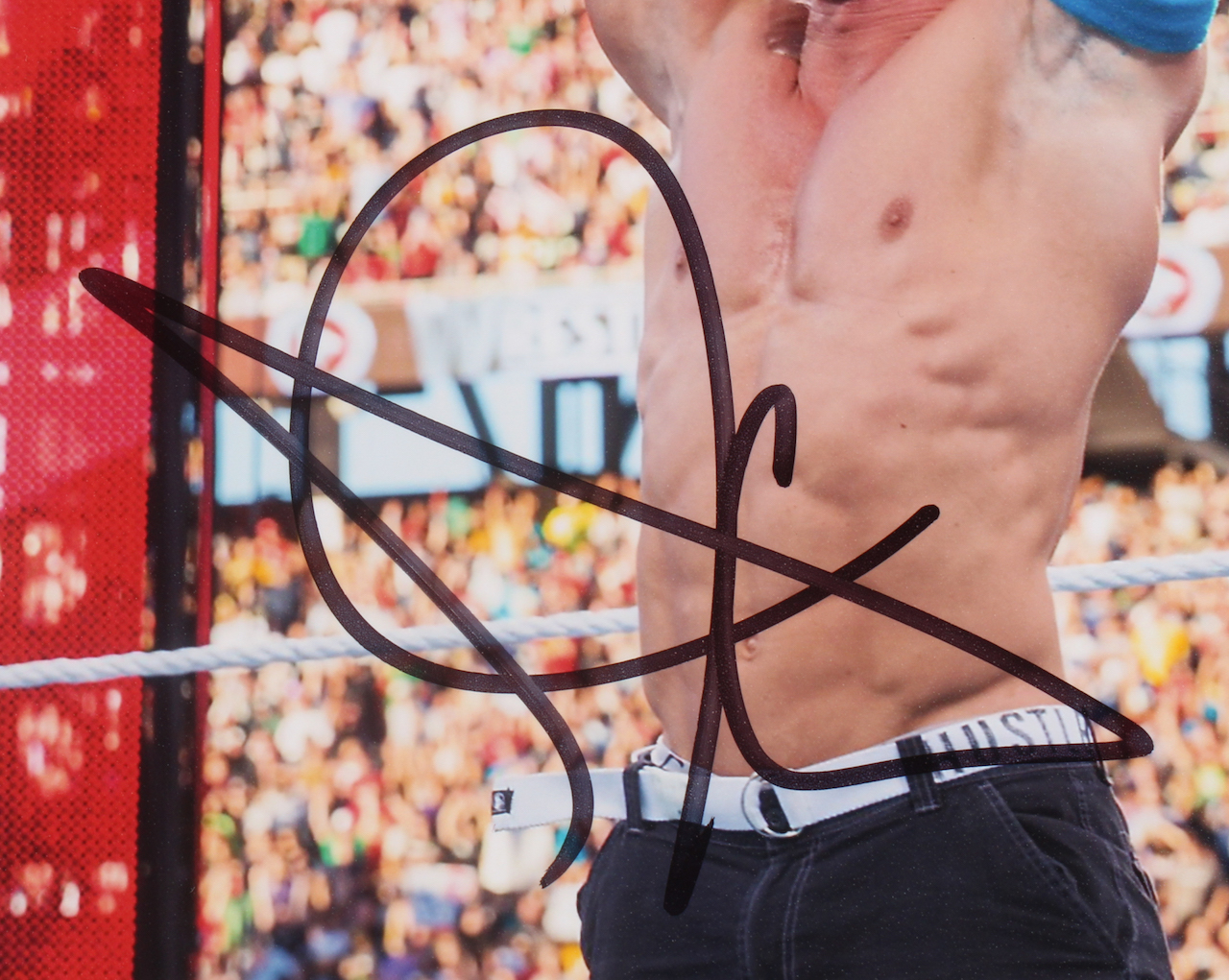John Cena Signed WWE 10x12 Photo (Beckett COA) at PristineAuction.com John Cena Signed WWE 10x12 Photo (Beckett COA) at PristineAuction.com