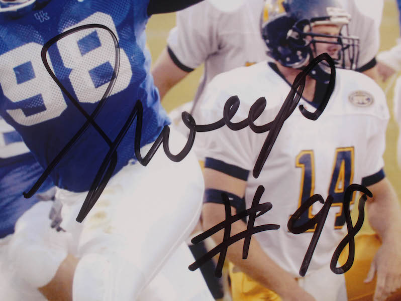 Lot of (7) Signed Kentucky Wildcats 8x10 Photos with Ellery Moore, Tim Couch, Vincent "Sweet Pea" Burns, Otis Grigsby, Dewayne Robertson, Artose Pinner & David Johnson (Palm Beach COA) at PristineAuction.com Lot of (7) Signed Kentucky Wildcats 8x10 Photos with Ellery Moore, Tim Couch, Vincent "Sweet Pea" Burns, Otis Grigsby, Dewayne Robertson, Artose Pinner & David Johnson (Palm Beach COA) at PristineAuction.com