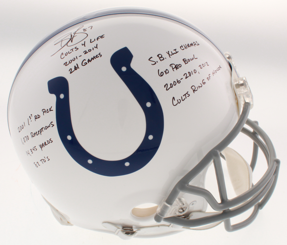 Reggie Wayne Signed Colts Full-Size 