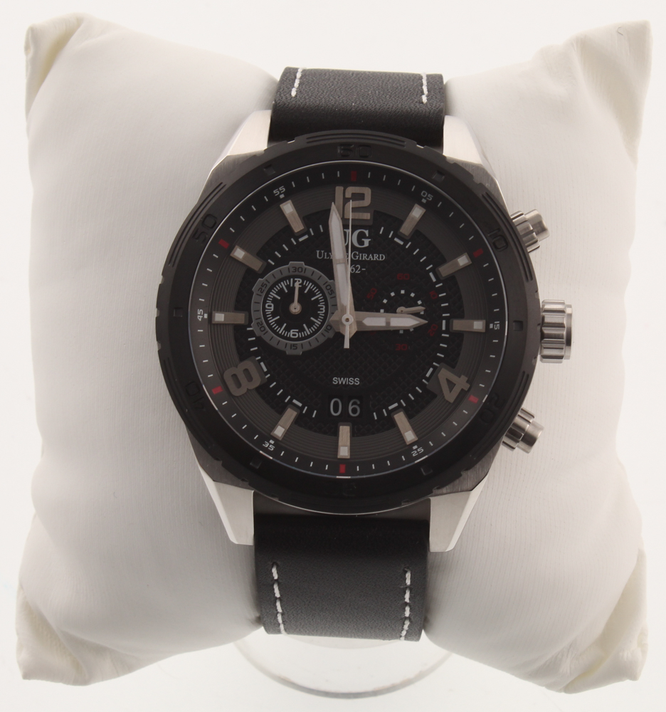 Ulysse Girard Bombardier Men's Chronograph Watch at PristineAuction.com Ulysse Girard Bombardier Men's Chronograph Watch at PristineAuction.com