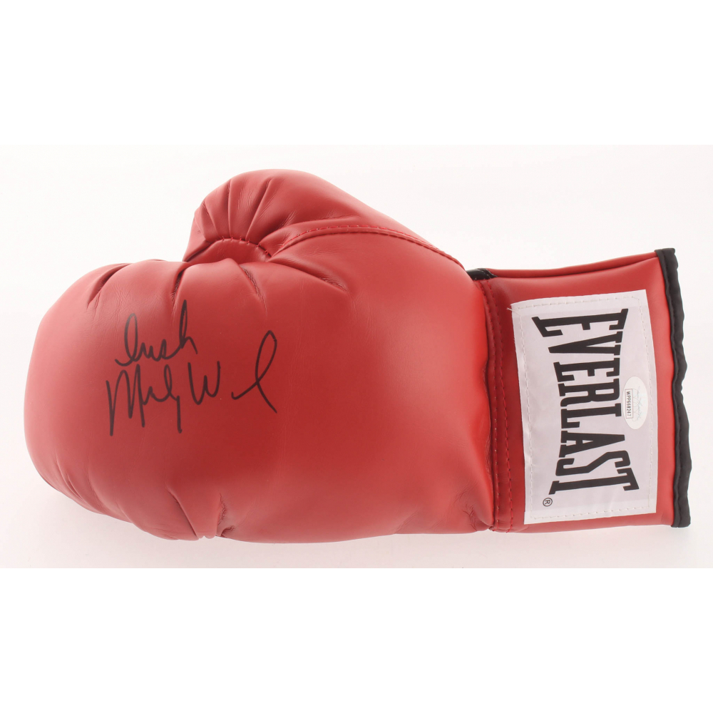 Mike Tyson Signé Glove Red Boxe Everlast - Boutique Divers