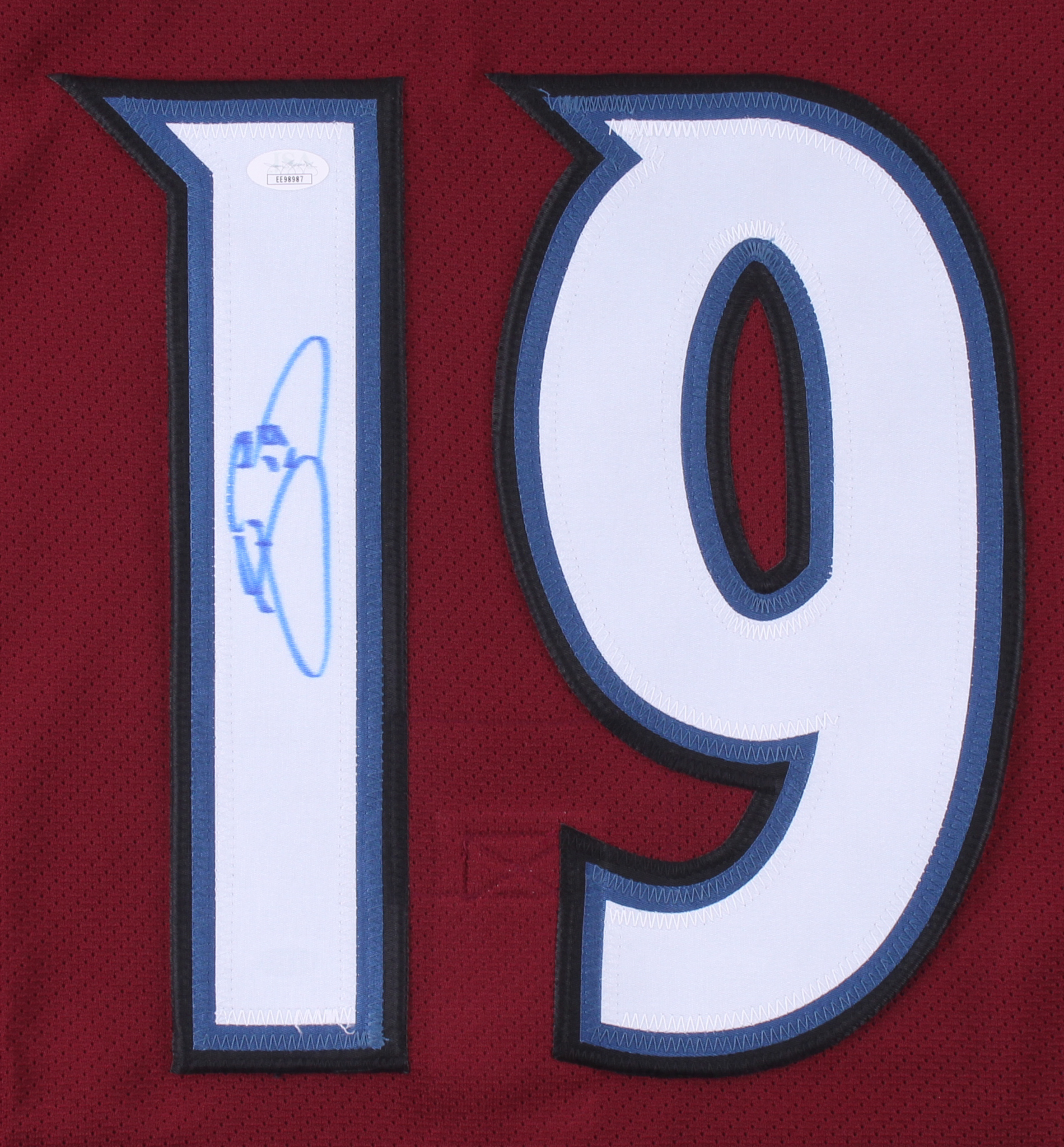 Joe Sakic Signed Colorado Avalanche Captain Jersey (JSA COA) at PristineAuction.com Joe Sakic Signed Colorado Avalanche Captain Jersey (JSA COA) at PristineAuction.com