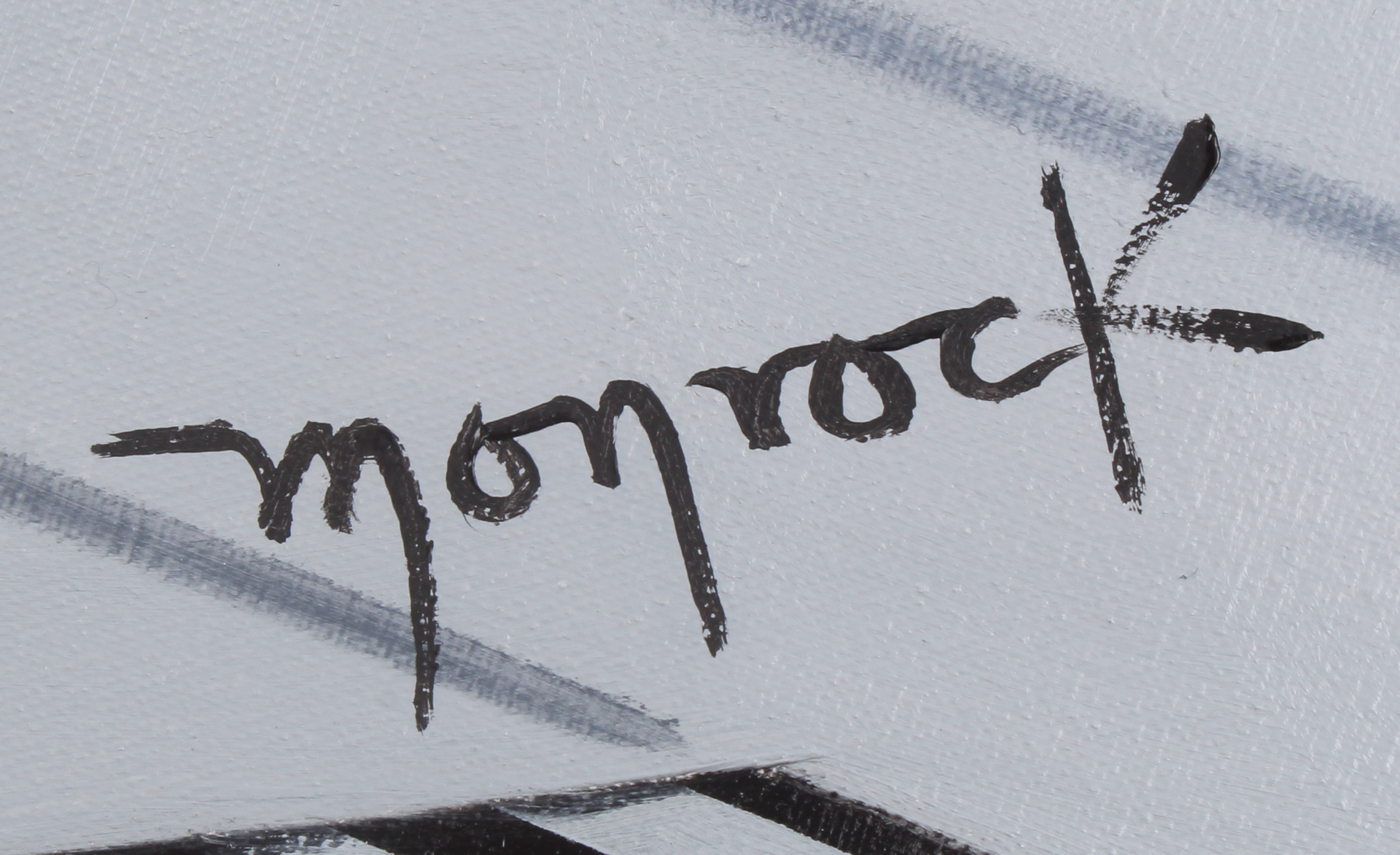 Hector Monroy Signed "Marilyn Monroe" 28x39 Original Oil Painting on Canvas (PA LOA) at PristineAuction.com Hector Monroy Signed "Marilyn Monroe" 28x39 Original Oil Painting on Canvas (PA LOA) at PristineAuction.com