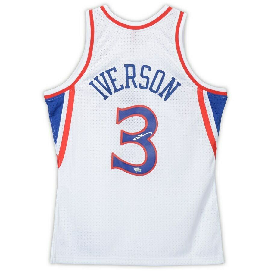 Allen Iverson Signed 76ers Jersey (Fanatics Hologram) at PristineAuction.com Allen Iverson Signed 76ers Jersey (Fanatics Hologram) at PristineAuction.com