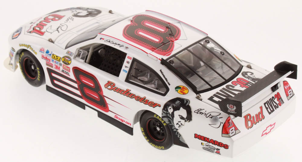 Dale Earnhardt Jr. LE 2007 Impala SS #8 Budweiser / Elvis 30th Anniversary 1:24 Scale Die Cast Car at PristineAuction.com Dale Earnhardt Jr. LE 2007 Impala SS #8 Budweiser / Elvis 30th Anniversary 1:24 Scale Die Cast Car at PristineAuction.com
