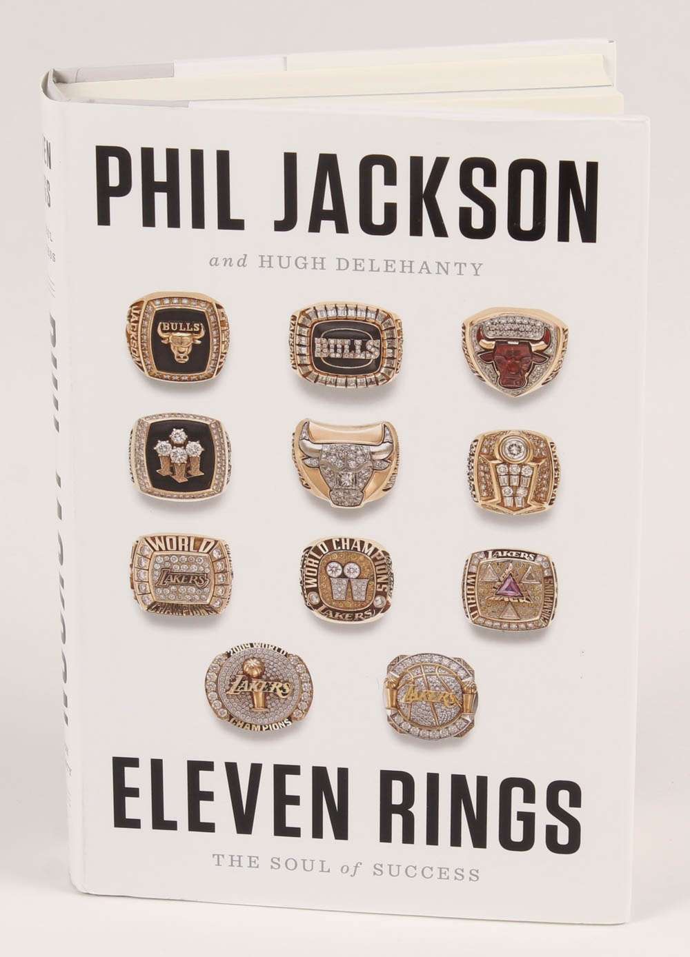 Phil Jackson Signed "Eleven Rings: The Soul of Success" Hardcover Book (Palm Beach COA) at PristineAuction.com Phil Jackson Signed "Eleven Rings: The Soul of Success" Hardcover Book (Palm Beach COA) at PristineAuction.com