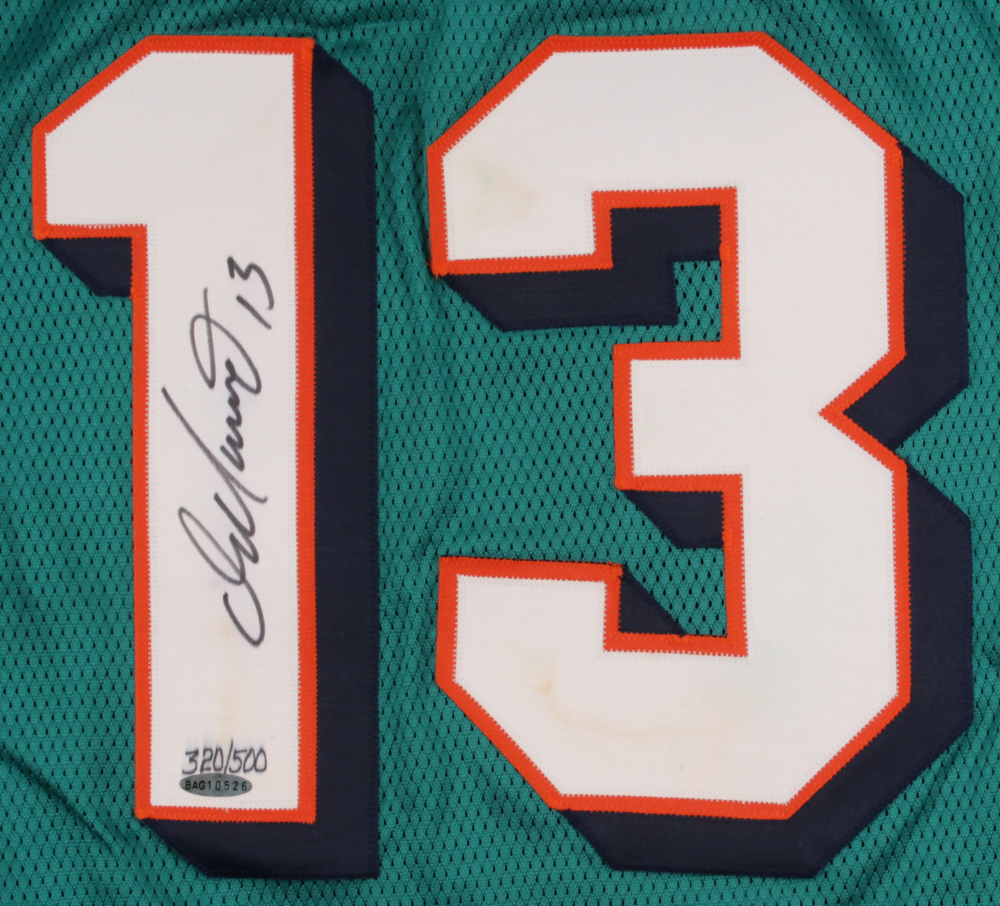 Dan Marino Signed LE Miami Dolphins NFL Records Jersey (UDA Hologram) at PristineAuction.com Dan Marino Signed LE Miami Dolphins NFL Records Jersey (UDA Hologram) at PristineAuction.com