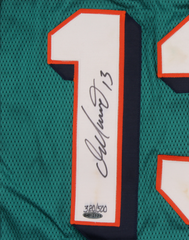 Dan Marino Signed LE Miami Dolphins NFL Records Jersey (UDA Hologram) at PristineAuction.com Dan Marino Signed LE Miami Dolphins NFL Records Jersey (UDA Hologram) at PristineAuction.com