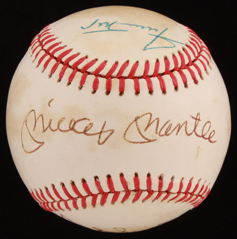 Mickey Mantle, Willie Mays & Duke Snider Signed OAL Baseball (JSA LOA) at PristineAuction.com Mickey Mantle, Willie Mays & Duke Snider Signed OAL Baseball (JSA LOA) at PristineAuction.com