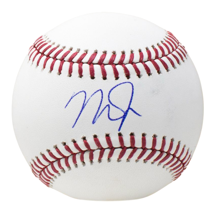 Mike Trout Signed OML Baseball (MLB Hologram) at PristineAuction.com Mike Trout Signed OML Baseball (MLB Hologram) at PristineAuction.com