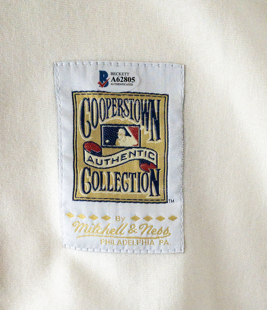 Ted Williams Signed Boston Red Sox Mitchell & Ness Jersey (Beckett LOA) at PristineAuction.com Ted Williams Signed Boston Red Sox Mitchell & Ness Jersey (Beckett LOA) at PristineAuction.com