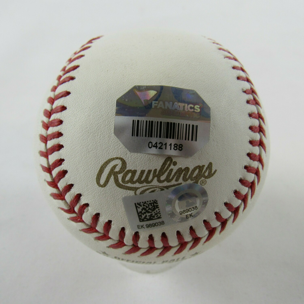 David Ortiz Signed 2013 World Series Baseball (MLB Hologram & Fanatics