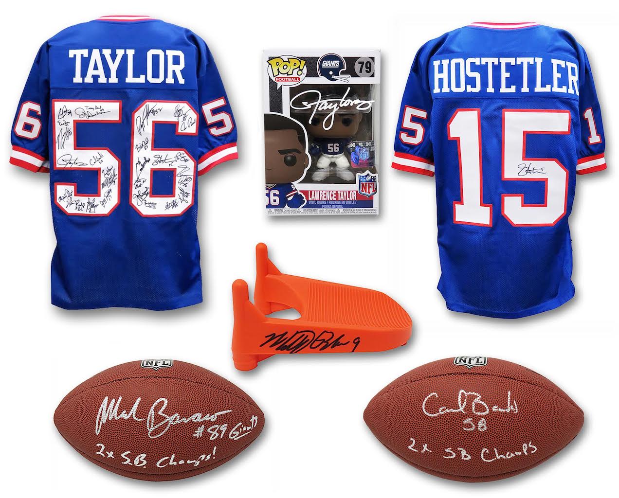 1986, 1990 New York Giants World Champs Mystery Autograph Gift Box – Series 1 (Limited to 100) – **Grand Prize TEAM Signed Jersey** at PristineAuction.com 1986, 1990 New York Giants World Champs Mystery Autograph Gift Box – Series 1 (Limited to 100) – **Grand Prize TEAM Signed Jersey** at PristineAuction.com