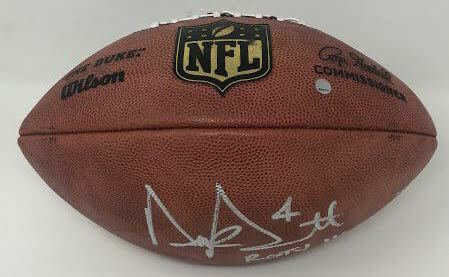 Dak Prescott Signed LE "The Duke" Official NFL Game Ball Inscribed "ROTY 16" (Steiner COA) at PristineAuction.com Dak Prescott Signed LE "The Duke" Official NFL Game Ball Inscribed "ROTY 16" (Steiner COA) at PristineAuction.com