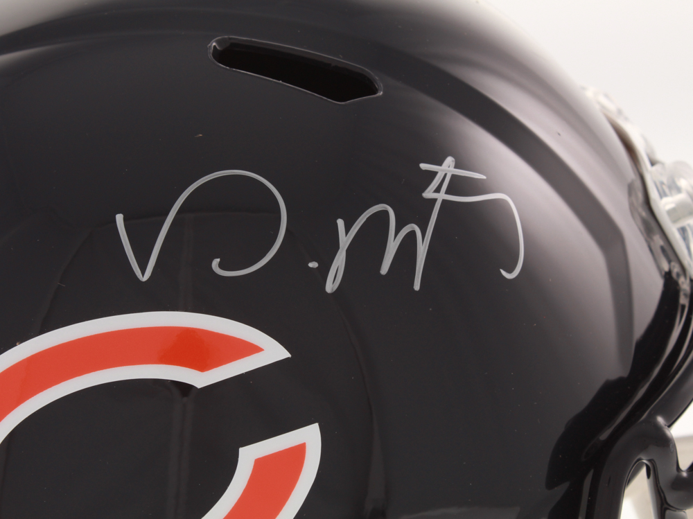 David Montgomery Signed Chicago Bears Full-Size Speed Helmet (JSA COA) at PristineAuction.com David Montgomery Signed Chicago Bears Full-Size Speed Helmet (JSA COA) at PristineAuction.com