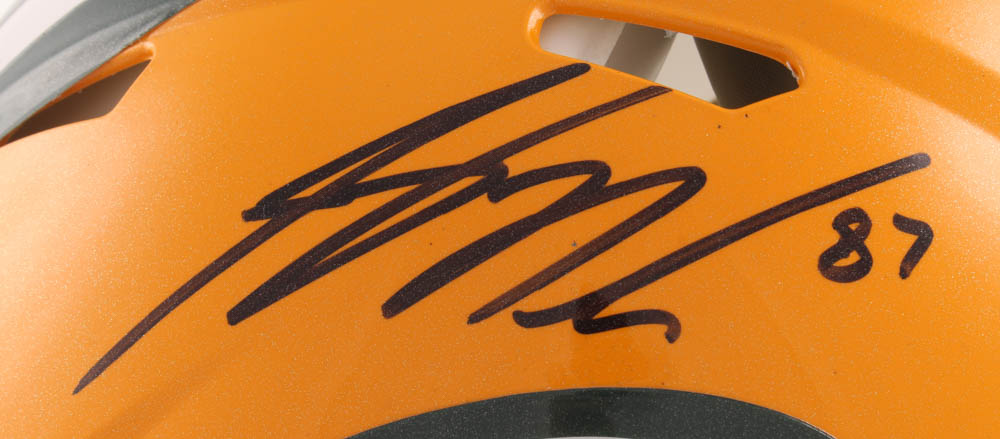 Jordy Nelson Signed Green Bay Packers Full-Size Authentic On-Field Hydro-Dipped Speed Helmet (JSA Hologram) at PristineAuction.com Jordy Nelson Signed Green Bay Packers Full-Size Authentic On-Field Hydro-Dipped Speed Helmet (JSA Hologram) at PristineAuction.com