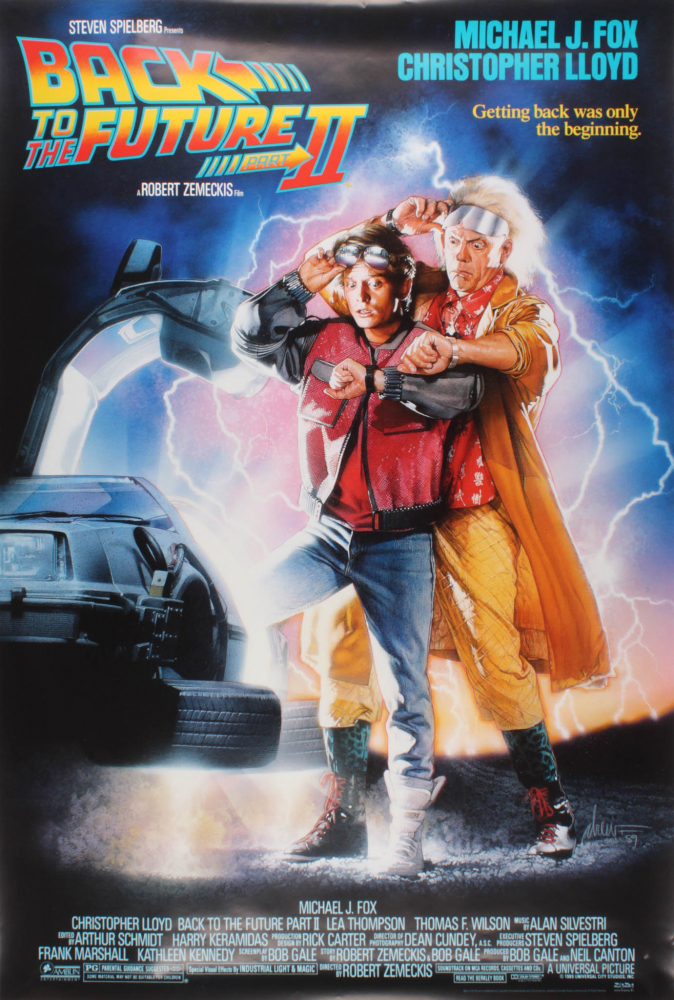 Complete Set of (3) "Back to the Future" 27x40 Trilogy Movie Posters with Part I, Part II, & Part III at PristineAuction.com Complete Set of (3) "Back to the Future" 27x40 Trilogy Movie Posters with Part I, Part II, & Part III at PristineAuction.com