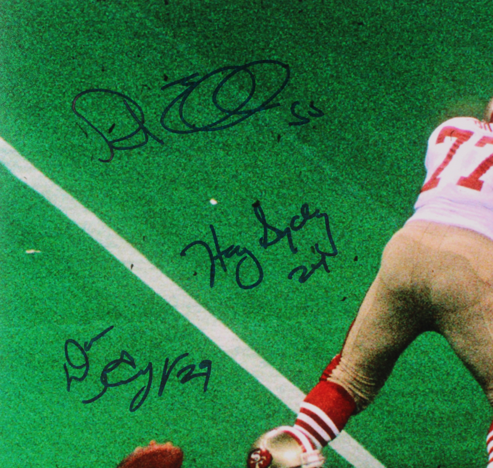 1989-90 San Francisco 49ers "Super Bowl XXIV" 16x20 Photo Team-Signed by (16) With Bruce Collie, Keena Turner, Darryl Pollard, Wesley Walls (MAB Hologram) at PristineAuction.com 1989-90 San Francisco 49ers "Super Bowl XXIV" 16x20 Photo Team-Signed by (16) With Bruce Collie, Keena Turner, Darryl Pollard, Wesley Walls (MAB Hologram) at PristineAuction.com