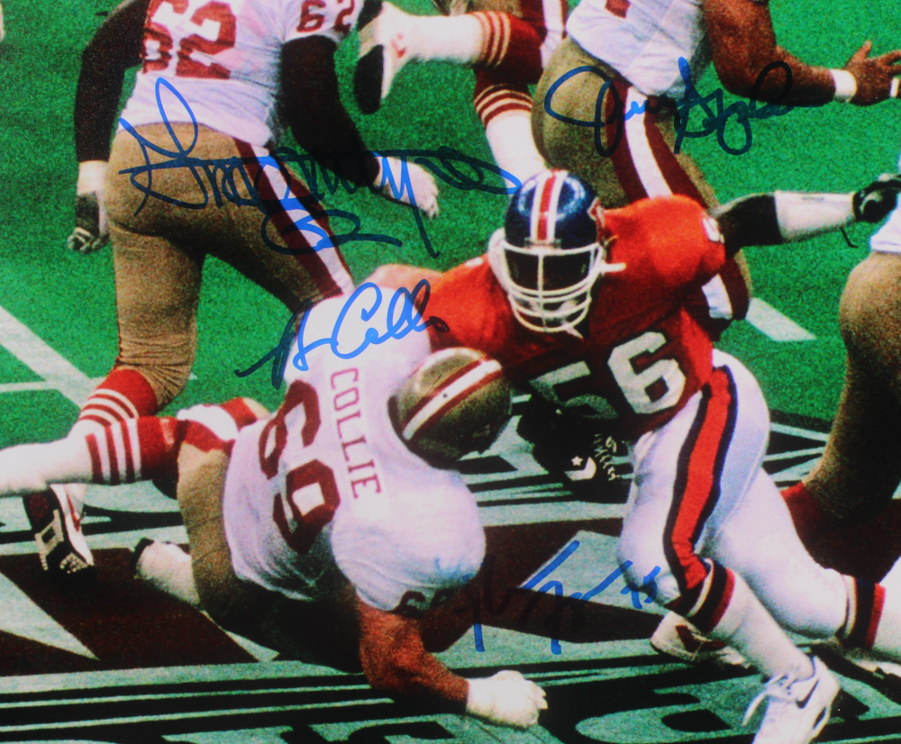 1989-90 San Francisco 49ers "Super Bowl XXIV" 16x20 Photo Team-Signed by (16) With Bruce Collie, Keena Turner, Darryl Pollard, Wesley Walls (MAB Hologram) at PristineAuction.com 1989-90 San Francisco 49ers "Super Bowl XXIV" 16x20 Photo Team-Signed by (16) With Bruce Collie, Keena Turner, Darryl Pollard, Wesley Walls (MAB Hologram) at PristineAuction.com