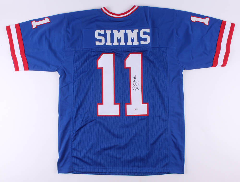 Phil Simms Signed Jersey (Beckett COA) at PristineAuction.com Phil Simms Signed Jersey (Beckett COA) at PristineAuction.com
