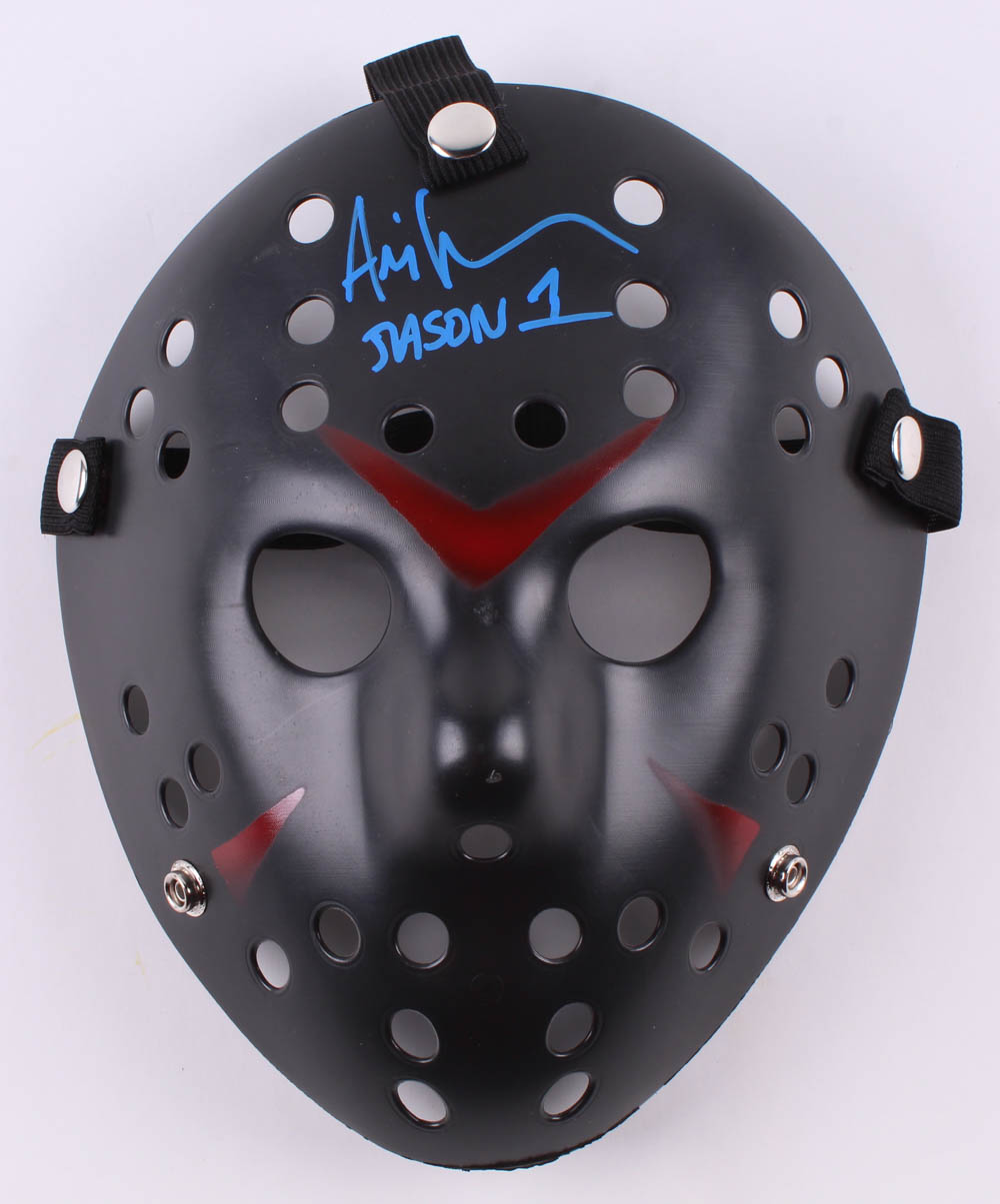 Ari Lehman Signed "Friday the 13th" Mask Inscribed "Jason 1" (Beckett COA) at PristineAuction.com Ari Lehman Signed "Friday the 13th" Mask Inscribed "Jason 1" (Beckett COA) at PristineAuction.com