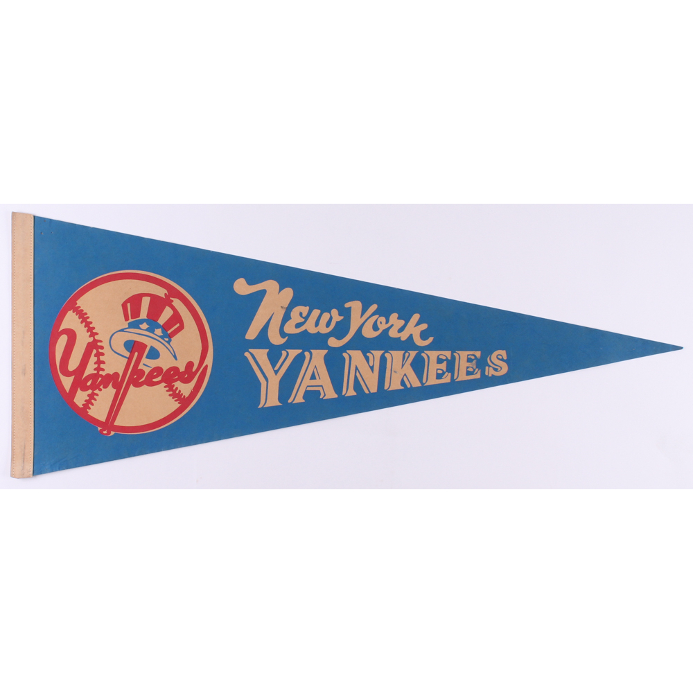 Vintage New York Yankees Pennant Pristine Auction
