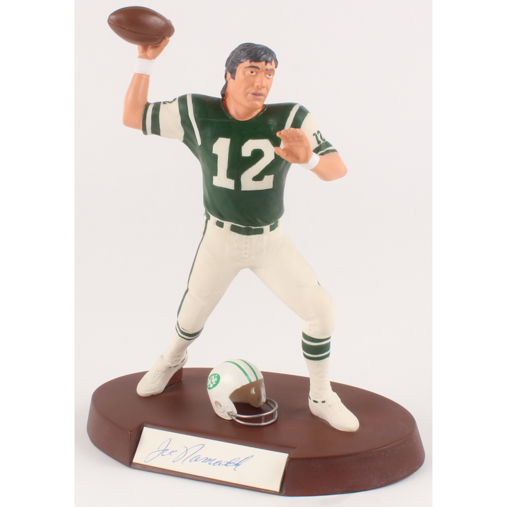 Joe Namath Signed LE New York Jets Porcelain Figurine (Salvino Sports
