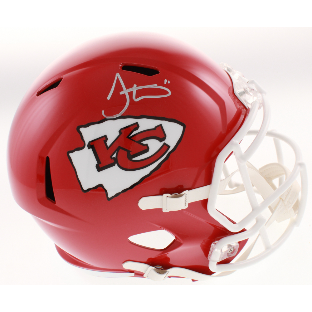 Tyreek Hill Signed Kansas City Chiefs FullSize Helmet (JSA COA