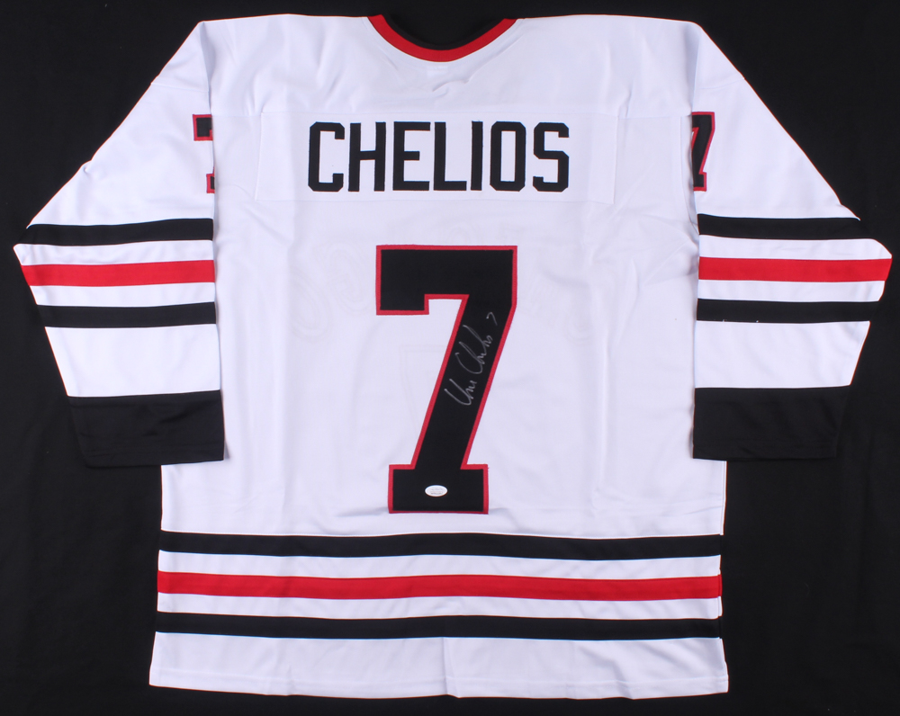 Chris Chelios Signed Jersey (JSA COA) at PristineAuction.com Chris Chelios Signed Jersey (JSA COA) at PristineAuction.com