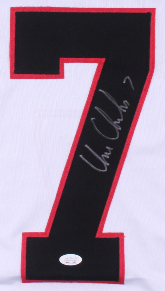 Chris Chelios Signed Jersey (JSA COA) at PristineAuction.com Chris Chelios Signed Jersey (JSA COA) at PristineAuction.com