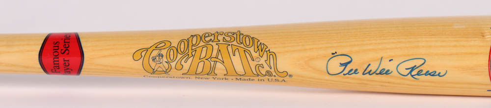 Pee Wee Reese Signed LE Cooperstown Bat Company Career Highlight Stat Baseball Bat (Cooperstown Bat COA) at PristineAuction.com Pee Wee Reese Signed LE Cooperstown Bat Company Career Highlight Stat Baseball Bat (Cooperstown Bat COA) at PristineAuction.com