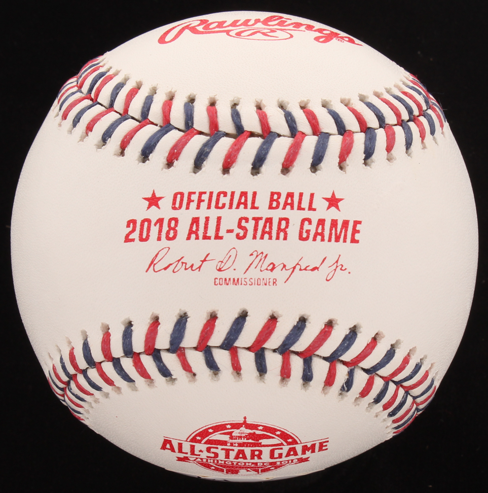 Jose Ramirez Signed Official 2018 All-Star Game Logo Baseball (JSA COA) at PristineAuction.com Jose Ramirez Signed Official 2018 All-Star Game Logo Baseball (JSA COA) at PristineAuction.com