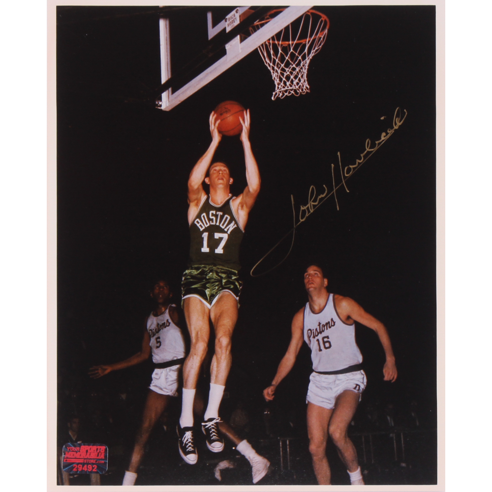 John Havlicek Signed Boston Celtics 8x10 Photo (Your Sports Memorabilia
