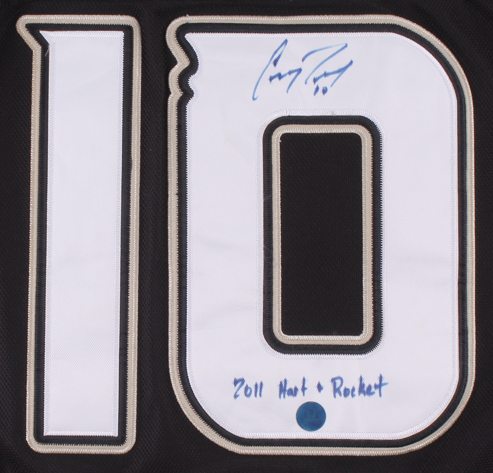 Corey Perry Signed Anaheim Ducks Jersey Inscribed 