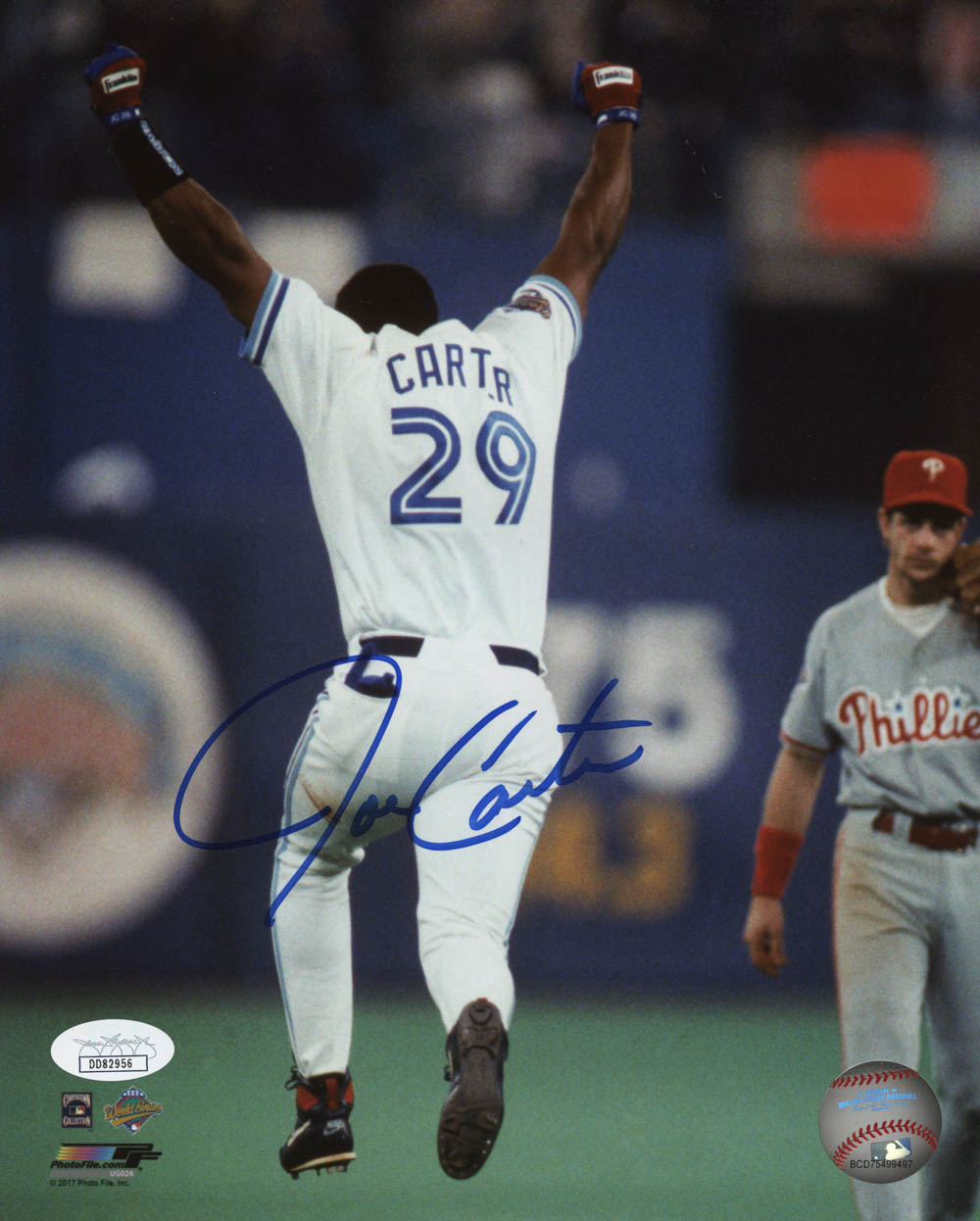 Joe Carter Signed Toronto Blue Jays 8x10 Photo (JSA COA) at PristineAuction.com Joe Carter Signed Toronto Blue Jays 8x10 Photo (JSA COA) at PristineAuction.com