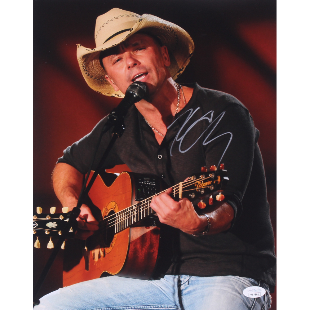 KENNY CHESNEY signed autographed photo COA Hologram main image 1