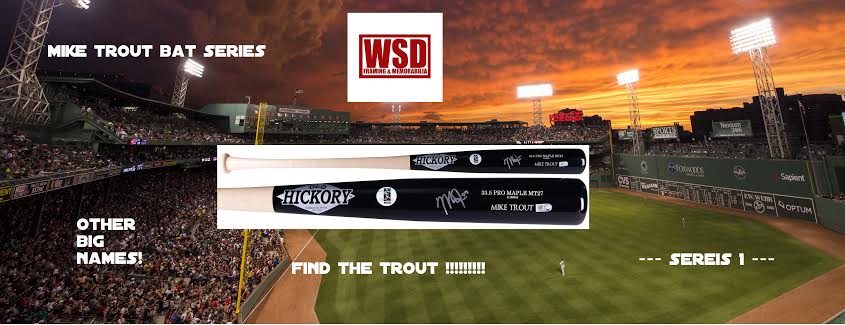 WSD Baseball Bat Mystery Box Series 1 - (Find the Trout!) at PristineAuction.com WSD Baseball Bat Mystery Box Series 1 - (Find the Trout!) at PristineAuction.com