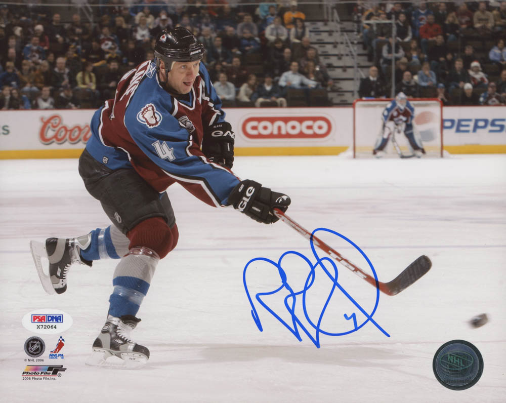 Rob Blake Signed Colorado Avalanche 8x10 Photo (PSA COA) at PristineAuction.com Rob Blake Signed Colorado Avalanche 8x10 Photo (PSA COA) at PristineAuction.com